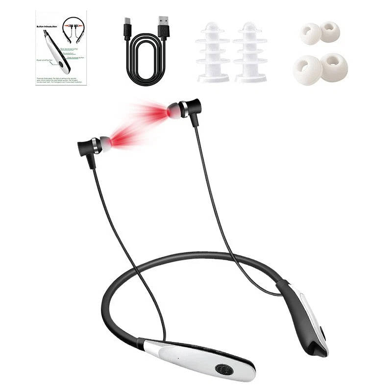 Ear Red Light Therapy Device, 650nm Wearable Tinnitus Comfort