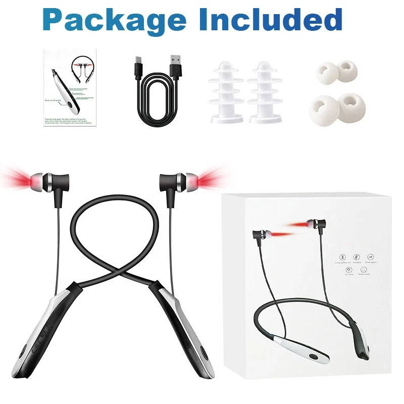 Ear Red Light Therapy Device, 650nm Wearable Tinnitus Comfort