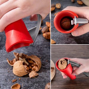 EasyNut Cracker – Ergonomic One-Handed Nutcracker with Non-Slip Design