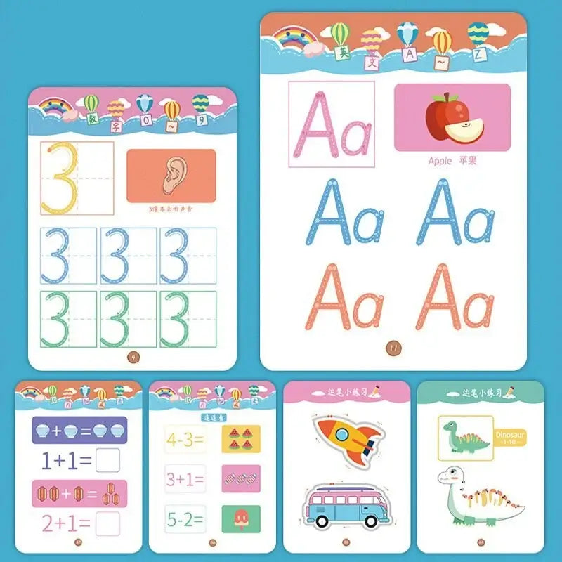 Educational Writing Notebook for Children