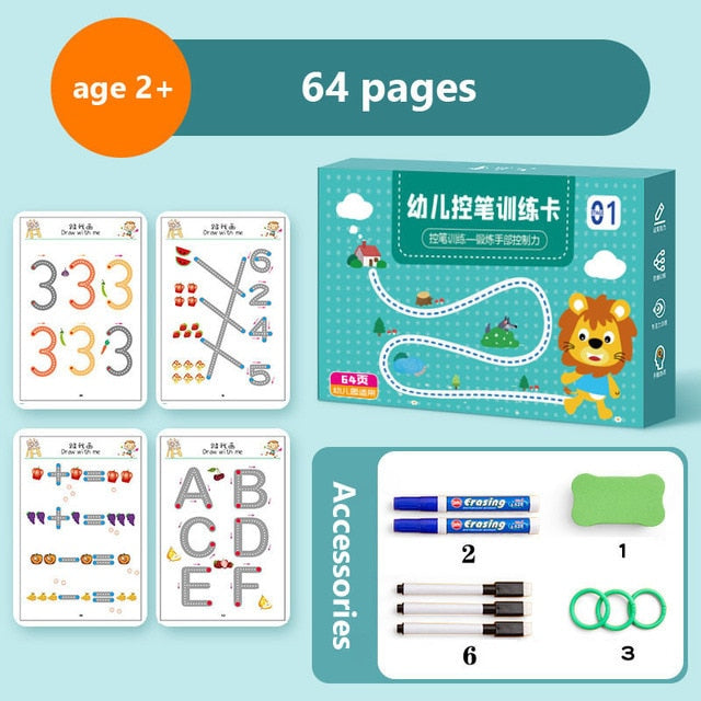 Educational Writing Notebook for Children