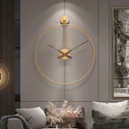 Effortless modern wall clock