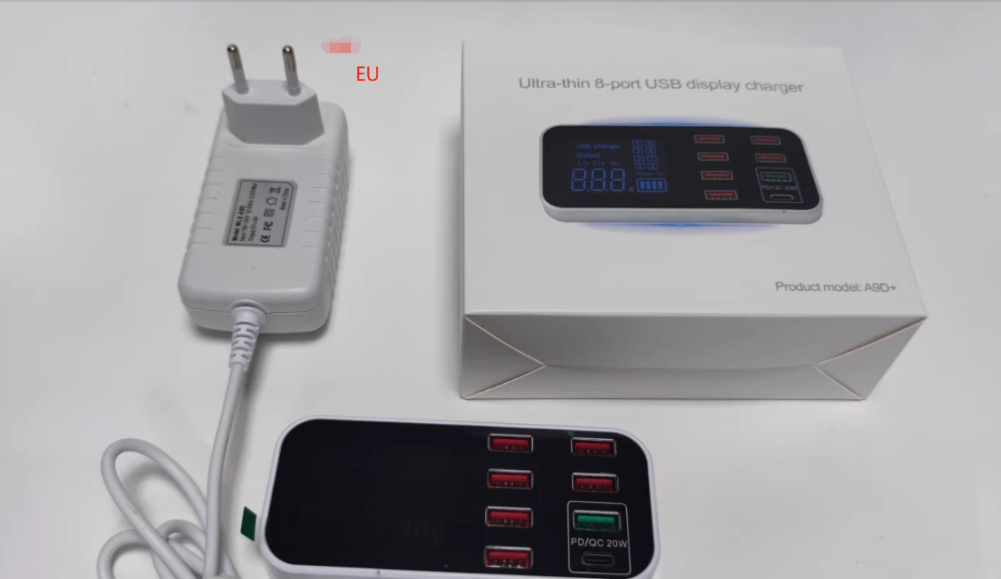 Eindhoven Multi USB Charger – Fast Charging Power Adapter with 6 Ports
