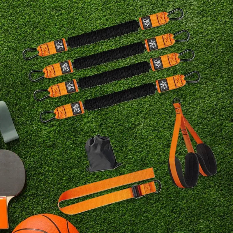 Elastic pull-up assistance trainer