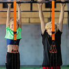 Elastic pull-up assistance trainer