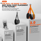 Elastic pull-up assistance trainer