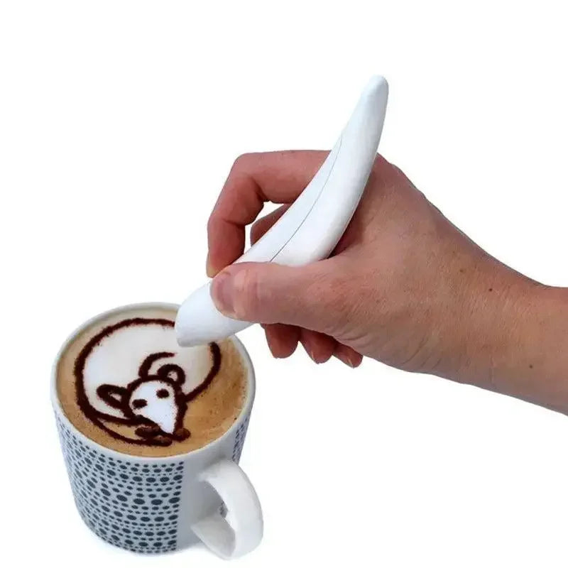 Electric Coffee Art Decoration Pen