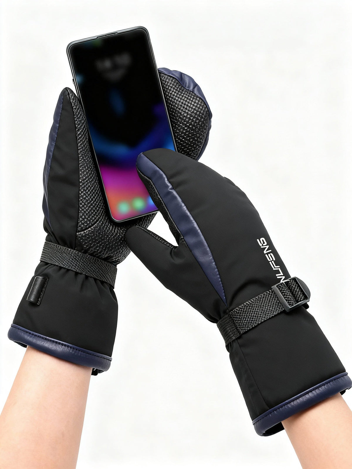 Electric Heated Gloves – Dual-Sided, 10,000 mAh USB Rechargeable, Waterproof for Skiing & Motorcycling