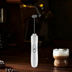 Electric milk frother, USB-C, multiple functions