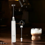 Electric milk frother, USB-C, multiple functions