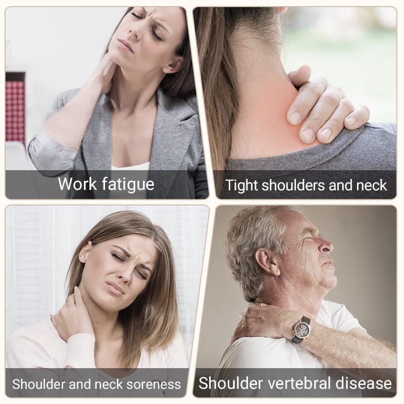 Boneroshop | Electric neck and shoulder heating pad with vibration