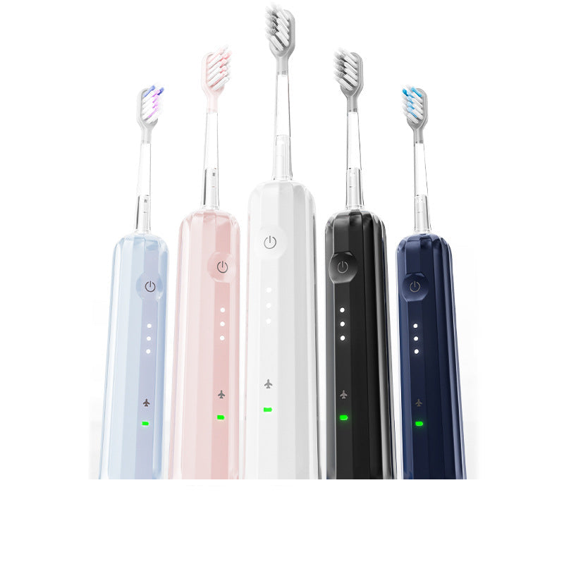 Electric Toothbrush with Multiple Heads