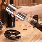 Electric Wine Opener Kit with Foil Cutter and Pourer
