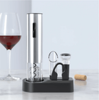 Electric Wine Opener Kit with Foil Cutter and Pourer