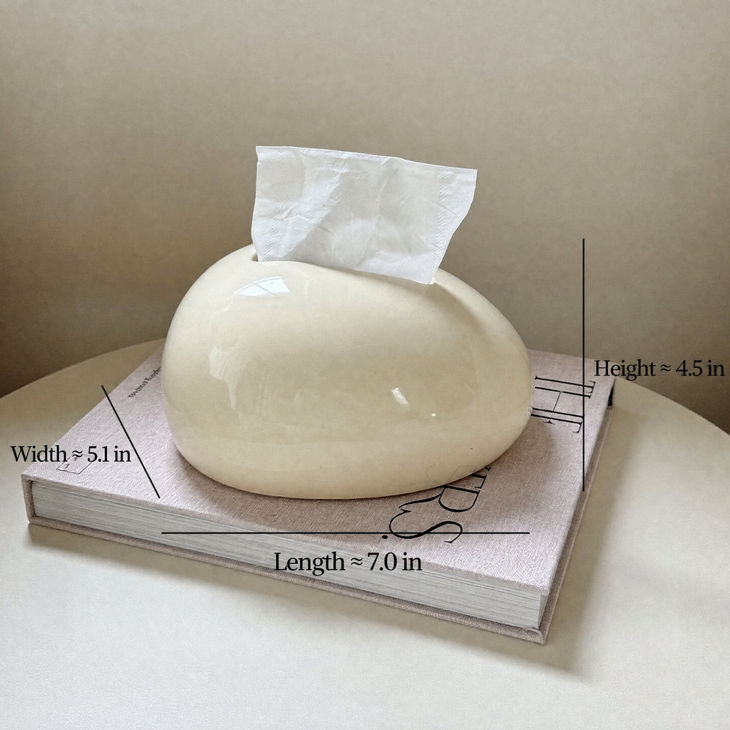 Elegant Ceramic Tissue Box