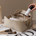 Elegant Cosmetic Bag with Spacious Storage