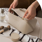 Elegant Cosmetic Bag with Spacious Storage