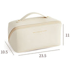 Elegant Cosmetic Bag with Spacious Storage