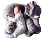 Elephant Plush Pillow, Soft Cuddly Sleep Companion for Baby's Nursery