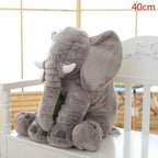 Elephant Plush Pillow, Soft Cuddly Sleep Companion for Baby's Nursery