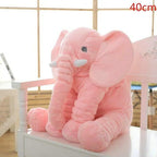 Elephant Plush Pillow, Soft Cuddly Sleep Companion for Baby's Nursery