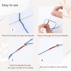 Embroidery Needle Set | Easy Stitching | Colour-Coded Needles | EasyStitch