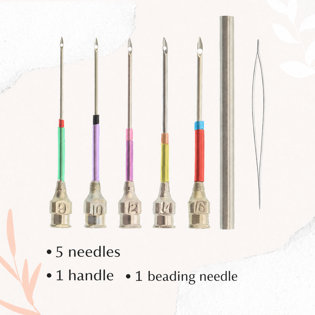 Embroidery Needle Set | Easy Stitching | Colour-Coded Needles | EasyStitch