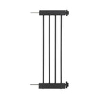 Emperor Rings Wrought Iron Dog Gate w/ Door (72 cm - 156 cm Extra Wide) Ornamental, Heavy Duty - Indoor Easy Pressure Mo