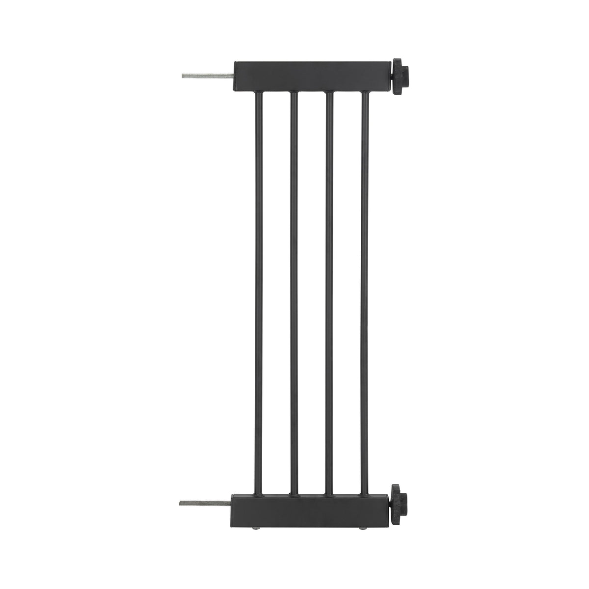 Emperor Rings Wrought Iron Dog Gate w/ Door (72 cm - 156 cm Extra Wide) Ornamental, Heavy Duty - Indoor Easy Pressure Mo