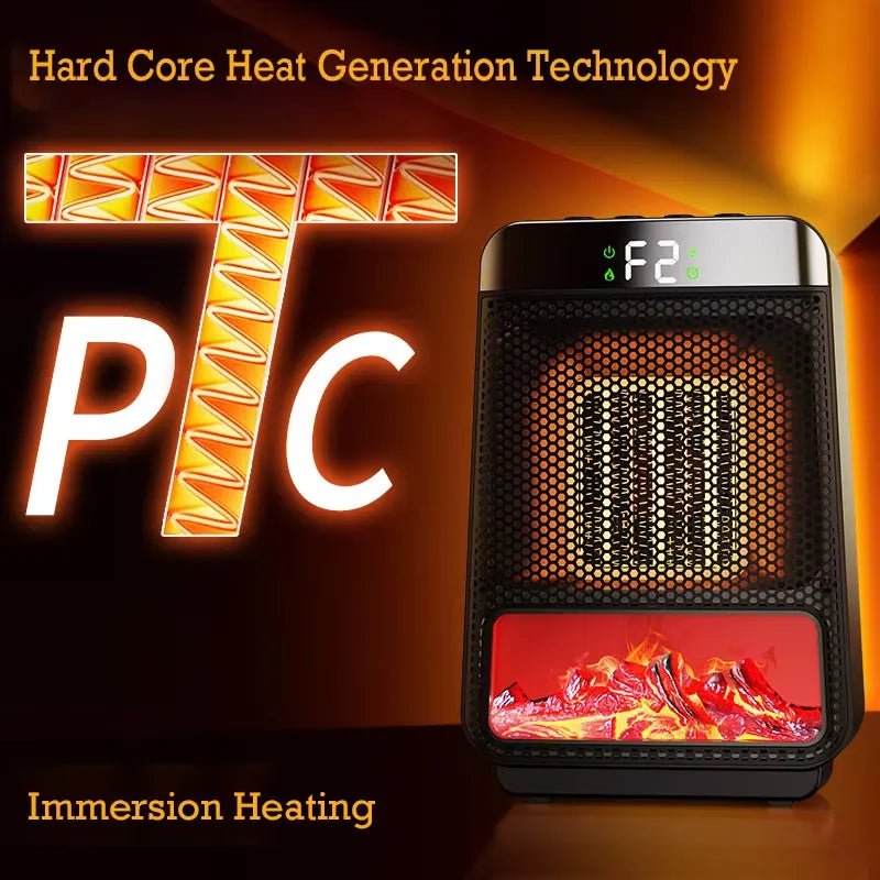 Energy-Efficient Electric Heater – Fast and Effective Heating for Large Spaces