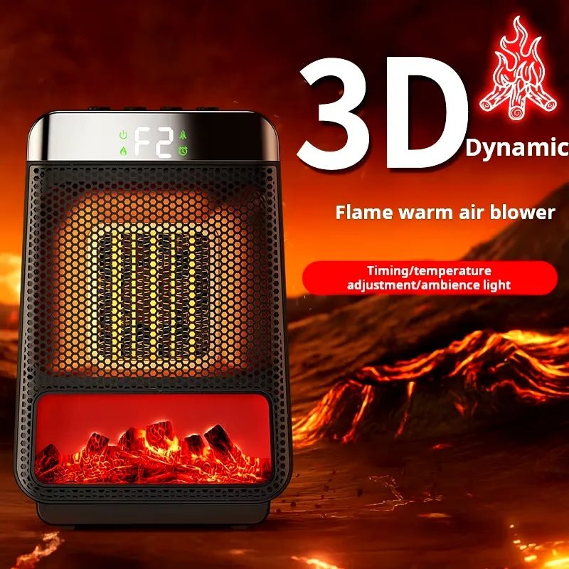 Energy-Efficient Electric Heater – Fast and Effective Heating for Large Spaces