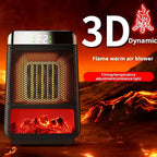 Energy-Efficient Electric Heater – Fast and Effective Heating for Large Spaces