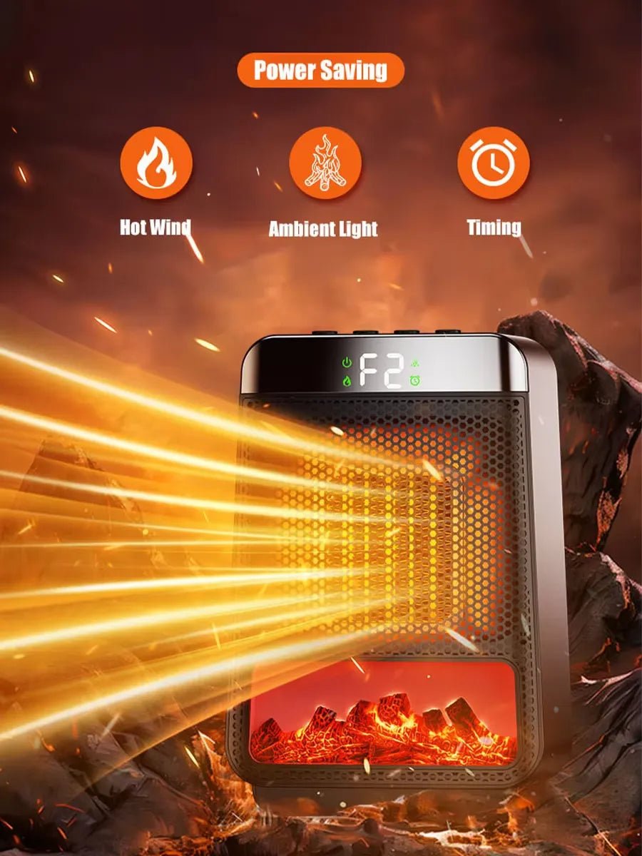 Energy-Efficient Electric Heater – Fast and Effective Heating for Large Spaces