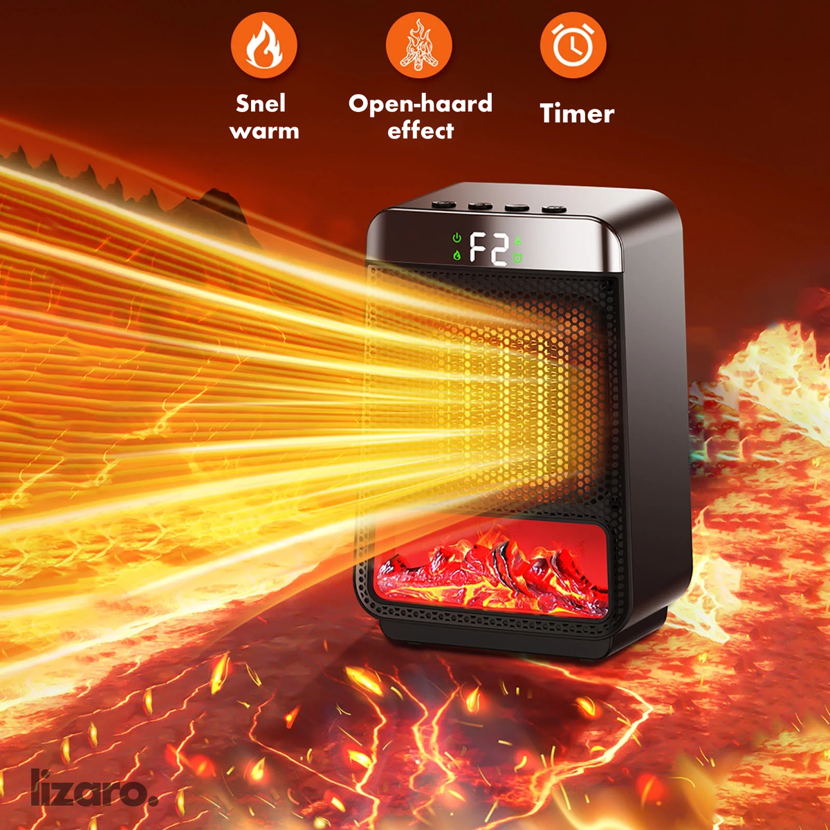 Energy-Efficient Electric Heater – Fast and Effective Heating for Large Spaces