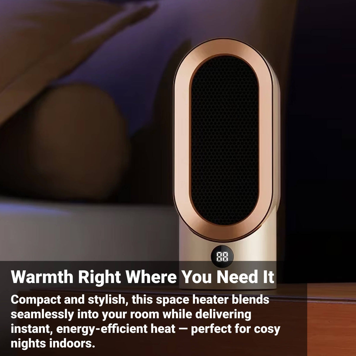 Boneroshop | Energy-Efficient Space Heater for Small Rooms