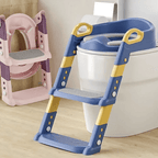 Ergonomic potty trainer with child-friendly design