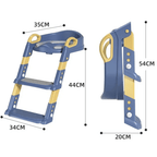 Ergonomic potty trainer with child-friendly design