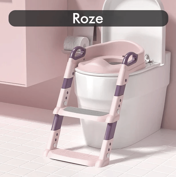 Ergonomic potty trainer with child-friendly design