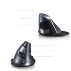 Ergonomic Vertical Wireless 6-Button Mouse