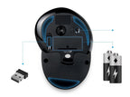 Ergonomic Vertical Wireless 6-Button Mouse