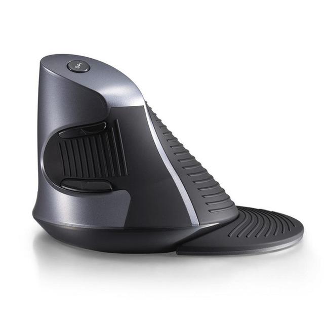 Ergonomic Vertical Wireless 6-Button Mouse