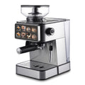 Espresso Machine with Integrated Grinder and Digital Control