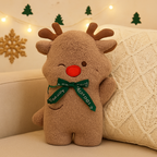 Everjoy Plush Christmas Cushion – Festive Cuddle Companion and Decorative Piece