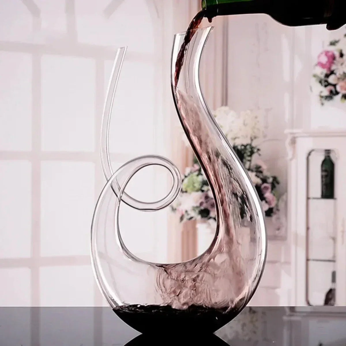 Exclusive Wine Decanter Made of Pure Lead-Free Crystal