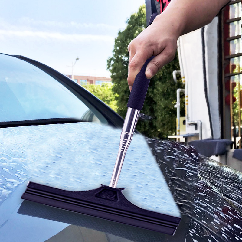 Extendable wing mirror dryer