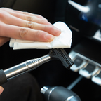 Extendable wing mirror dryer
