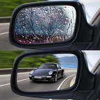 Extendable wing mirror water wiper