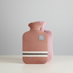 Extra Large Hot Water Bottle, 2-Litre PVC With Soft Knit Cover