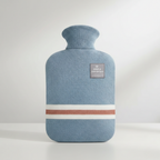 Extra Large Hot Water Bottle, 2-Litre PVC With Soft Knit Cover