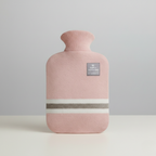 Extra Large Hot Water Bottle, 2-Litre PVC With Soft Knit Cover